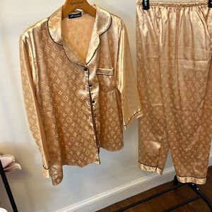 Gold LV PJ set
